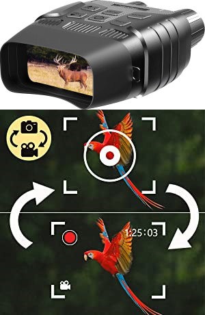 binocular camera with video