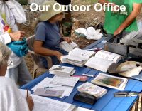 Our Bird Banding Outdoor Office