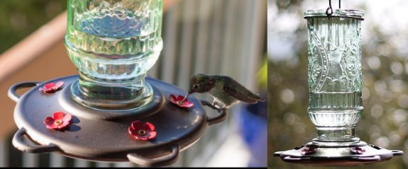 best glass hummingbird feeders