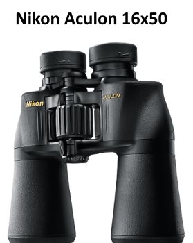 Nikon Aculon 16x50 high power binocualars