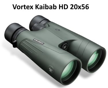 Vortex Kaibab HD 20x56 high power binocualars