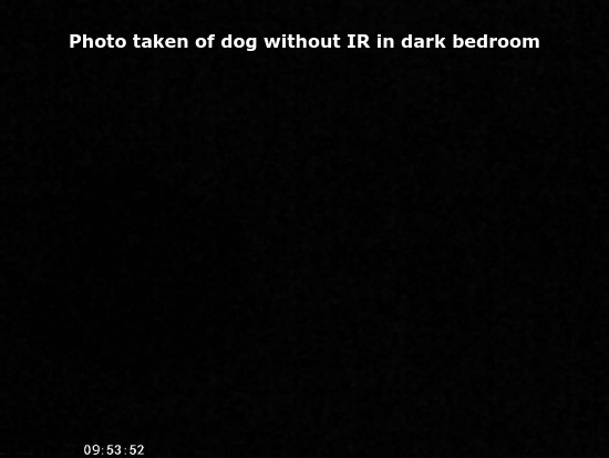infrared binoculars without IR illumination in dark