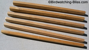 platform birdfeeder frame