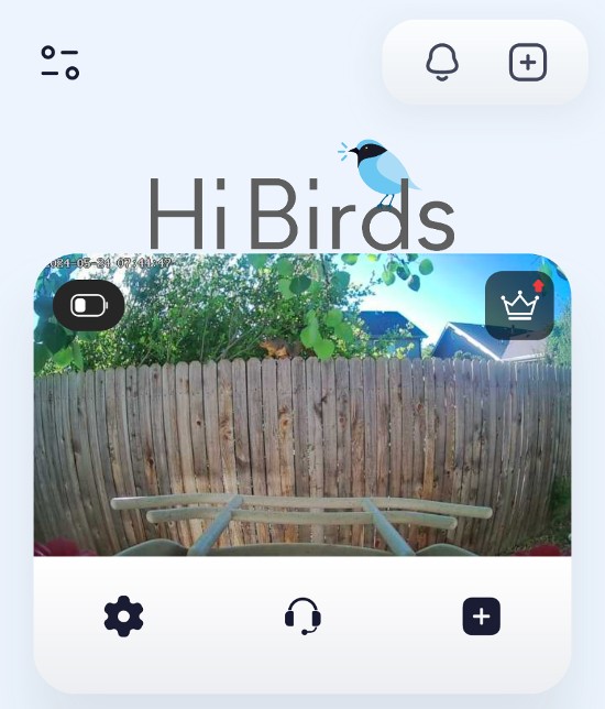 smart bird feeder app