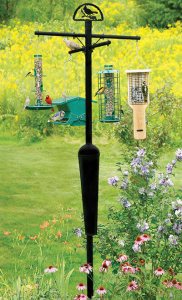 Bird Feeder Pole For Yards Decks And More